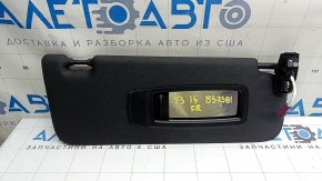 Козырек правый BMW X3 F25 11-17 черный, без крючка, потертости