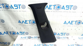 Ornament montan central BMW X3 F25 11-17, curea superioară, stânga, negru, zgârieturi, suport rupt