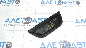 Prag exterior spate negru pentru BMW X3 F25 11-17 cu inserție cromată, M-Sport, zgârieturi pe crom
