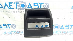 Ornamente console centrale spate pentru BMW X3 F25 11-17, negre, pentru brichetă și scaune spate încălzite