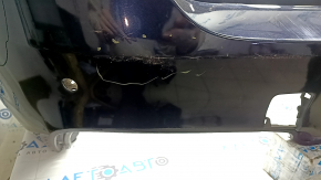 Бампер задний голый BMW X3 F25 11-17 под парктроники , M Sport, черный 416, надрывы, царапины, сломаны крепления