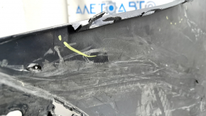 Бампер задний голый BMW X3 F25 11-17 под парктроники , M Sport, черный 416, надрывы, царапины, сломаны крепления