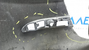 Бампер задний голый BMW X3 F25 11-17 под парктроники , M Sport, черный 416, надрывы, царапины, сломаны крепления