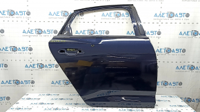 Дверь голая задняя правая Audi A6 C8 19-21 синий LX5B, тычка
