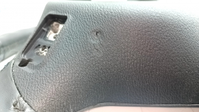 Volan BMW X3 F25 11-17, piele neagră, padele încălzite pentru schimbarea vitezelor, sport, tăieturi