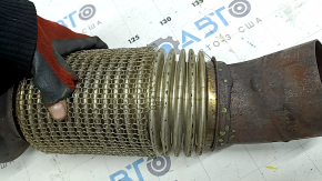 Plasa convertorului catalitic BMW X5 G05 19-23 3.0T este ruptă