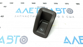 Накладка Isofix заднего ряда Audi A6 C8 19-24 коричневая