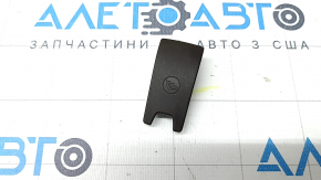 Заглушка Isofix заднего ряда Audi A6 C8 19-24 коричневая
