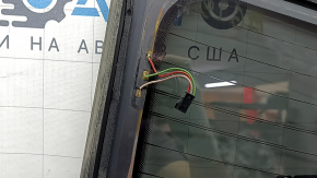 Стекло заднее Audi A6 C8 19-24 царапина, не заводская тонировка, царапина