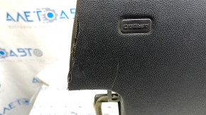 Panou de bord negru Lincoln MKZ 13-20 fără airbag, inserții cu aspect de lemn, cadru spart