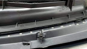 Panou de bord negru Lincoln MKZ 13-20 fără airbag, inserții cu aspect de lemn, cadru spart