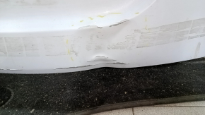 Дверь багажника голая Tesla Model X 22-26 белая PPSW, вмятины