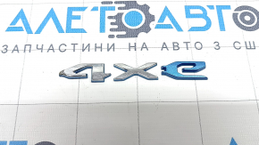 Эмблема надпись 4XE двери багажника Jeep Grand Cherokee WL 22-23 PHEV хром. примята "4"
