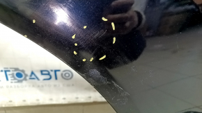 Дверь голая задняя правая BMW X3 F25 11-17 черный 416, замята, царапины, крашена 0.25-0.30