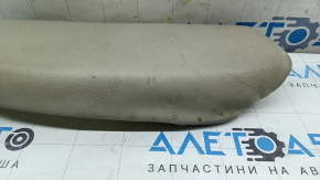 Коленная подпорка водительского сиденья BMW X3 F25 11-17 кожа elfenbein-weiss с красной строчкой, Sport, подогрев, под химчистку, надрыв кожа
