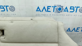 Подушка заднего ряда сидений 2 ряд BMW X3 F25 11-17 кожа elfenbein-weiss с красной строчкой, Sport, подогрев, под химчистку, сломано крепление