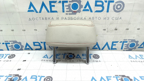 Подголовник 2 ряда центральный BMW X3 F25 11-17 кожа elfenbein-weiss с красной строчкой, Sport, под химчистку
