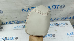 Подголовник 2 ряда левый BMW X3 F25 11-17 кожа elfenbein-weiss с красной строчкой, Sport, под химчистку