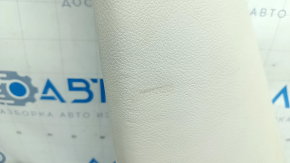 Panou lateral banchetă spate stânga pentru BMW X3 F25 11-17, piele Elfenbein-weiss, curățabil chimic