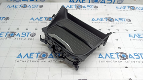 Подстаканники центральной консоли BMW X3 F25 15-17 черный, в сборе, царапины