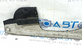 Защита заднего бампера центральная BMW X5 G05 19-26 без фаркопа, нет части