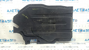 Защита днища задняя левая BMW X5 G05 19-26 примята, трещины