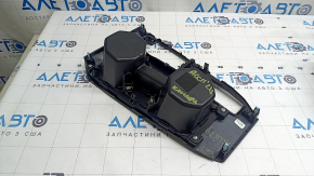 Накладка центральной консоли подстаканники Honda Accord 23-26 черный глянец, с подстаканниками, царапины, под чистку, сломано крепление