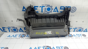 Подушка безопасности airbag коленная водительская левая Honda Accord 23-26 черная, ржавый пиропатрон, тычка