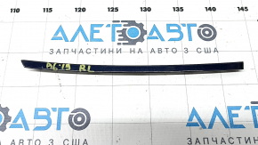 Накладка заднего бампера левая Audi A6 C8 19-25 крашена в синий, S-line