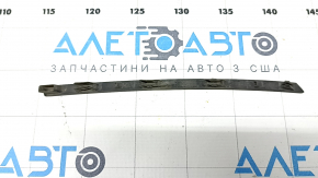 Накладка заднего бампера правая Audi A6 C8 19-25 крашена в синий, S-line, сломана, отсутствует фрагмент