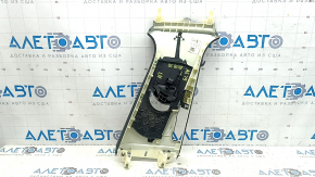 Ornament montant central stânga sus pentru Audi A6 C8 19-23, gri închis, sub deflector, uzat