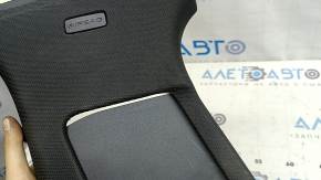 Ornament montant central stânga sus pentru Audi A6 C8 19-23, gri închis, sub deflector, uzat