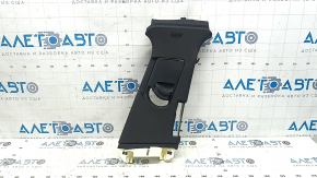 Ornament montant central dreapta sus pentru Audi A6 C8 19-23, gri închis, sub deflector, uzat