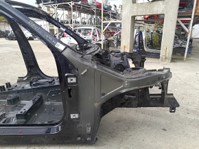 Четверть передняя правая BMW X3 F25 11-17 с ресничкой, на кузове, черная