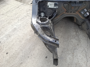 Четверть передняя правая BMW X3 F25 11-17 с ресничкой, на кузове, черная