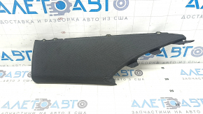 Накладка задней стойки за форточкой правая Audi A6 C8 19-23 черная, потерта