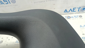 Накладка порога внутренняя передняя правая Audi A6 C8 19-21 темно-серая, царапины, потерта