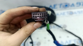 Ansamblu oglindă retrovizoare stânga pentru Audi A6 C8 19-25, semnalizare, încălzită, antiorbire automată, rabatabilă automat, cameră, BSM, 15+2 pini, argintiu