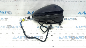 Ansamblu oglindă retrovizoare dreapta pentru Audi A6 C8 19-25, semnalizare, încălzită, antiorbire automată, rabatabilă automat, cameră, BSM, 15+2 pini, argintiu