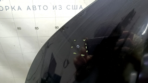 Капот голый Honda Accord 23-26 алюминий, черный NH731P, облезла краска, царапины