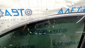 Дверь в сборе передняя левая Honda Accord 23-26 keyless, черный NH731P, царапины, песок, рассохся уплотнитель, в клее