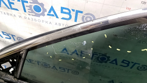 Дверь в сборе передняя левая Honda Accord 23-26 keyless, черный NH731P, царапины, песок, рассохся уплотнитель, в клее