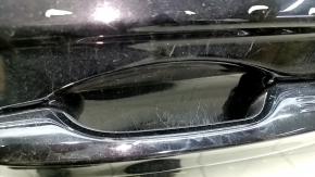 Дверь в сборе передняя левая Honda Accord 23-26 keyless, черный NH731P, царапины, песок, рассохся уплотнитель, в клее
