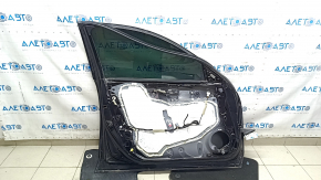 Дверь в сборе передняя левая Honda Accord 23-26 keyless, черный NH731P, царапины, песок, рассохся уплотнитель, в клее
