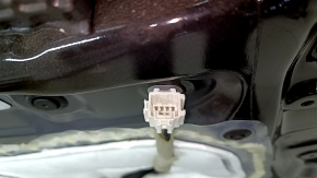 Дверь в сборе передняя левая Honda Accord 23-26 keyless, черный NH731P, царапины, песок, рассохся уплотнитель, в клее