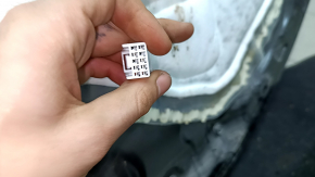 Дверь в сборе задняя правая Honda Accord 23-26 черный NH731P, царапины, потерта, тычка
