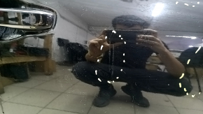 Дверь в сборе передняя правая Honda Accord 23-26 keyless, черный NH731P, царапины, потерта, тычка, рассохся уплотнитель, в клее