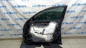 Дверь в сборе передняя правая Honda Accord 23-26 keyless, черный NH731P, царапины, потерта, тычка, рассохся уплотнитель, в клее