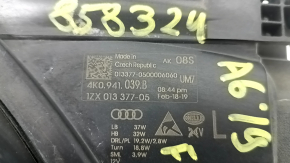 Фара передняя левая в сборе Audi A6 C8 19-24 LED, Matrix beam с уплотнителем, под полировку