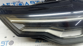 Фара передняя левая в сборе Audi A6 C8 19-24 LED, Matrix beam с уплотнителем, под полировку